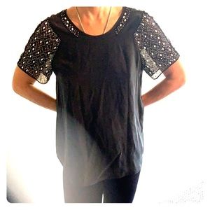 Sequin Rebecca Taylor top